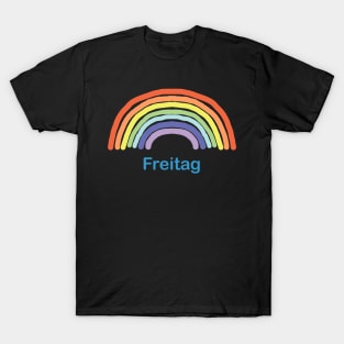 Freitag Friday Rainbow T-Shirt